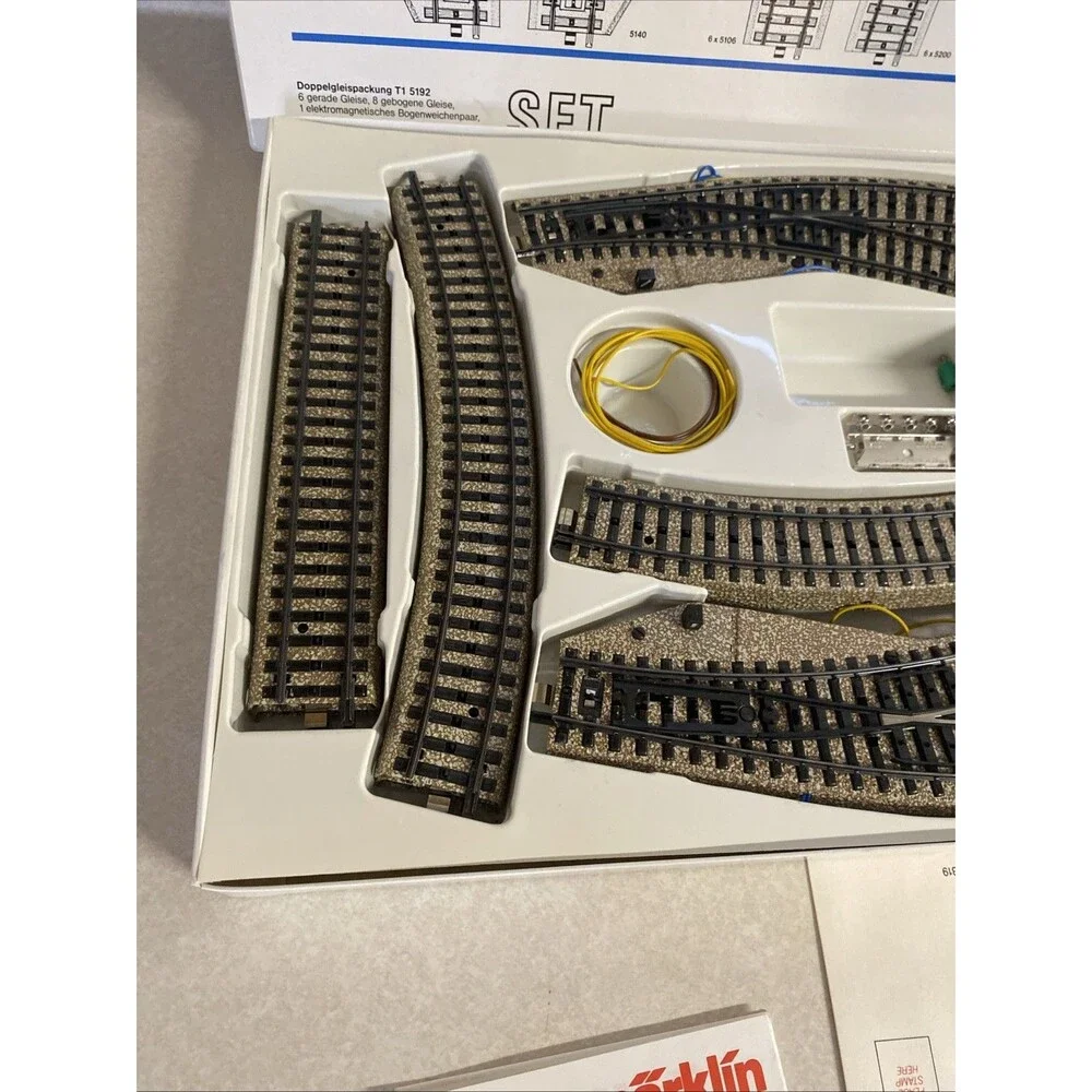 Marklin HO T1 Model 5192 Track Set